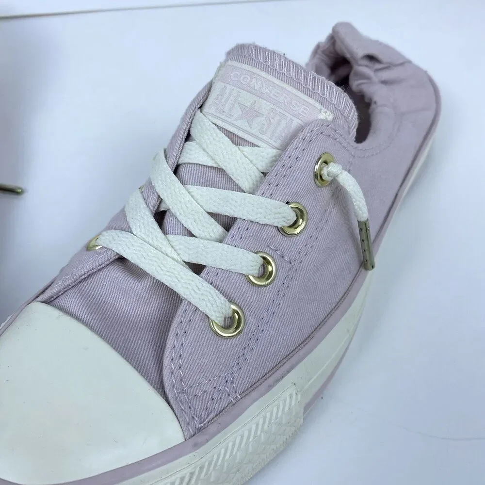 Converse Chuck Taylor Shoreline Slip-On Shoe Barely Rose/White Women's Sz 8.5 US